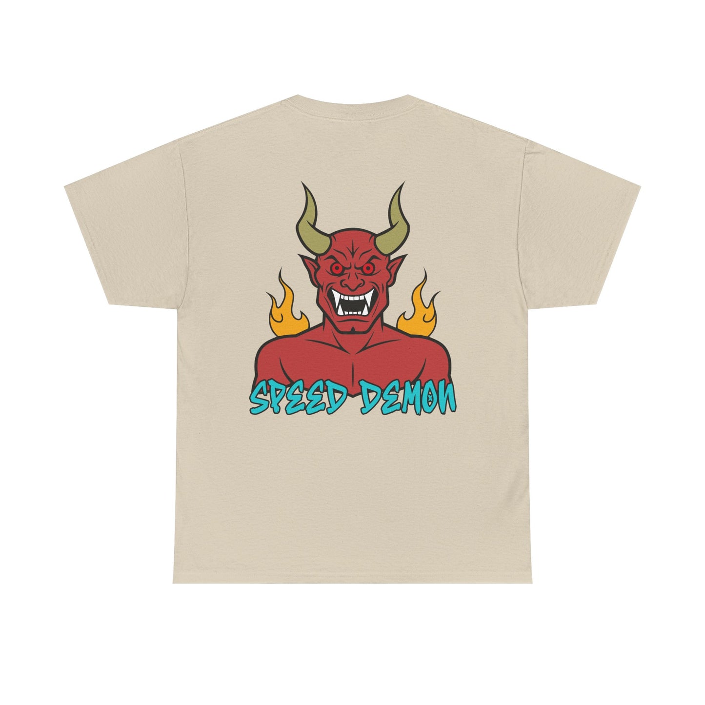 Speed Demon, Rad Moto Bunny, Heavy Cotton T-Shirt