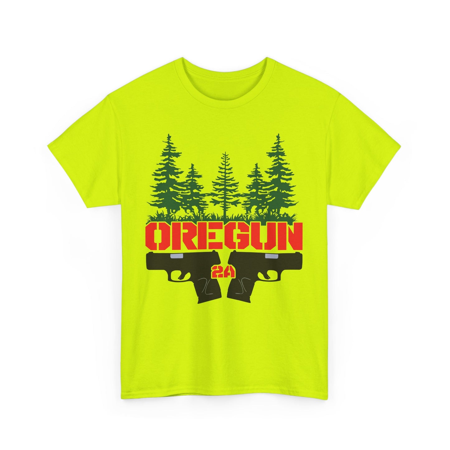 Oregun 2a Forest. Heavy Cotton T-Shirt