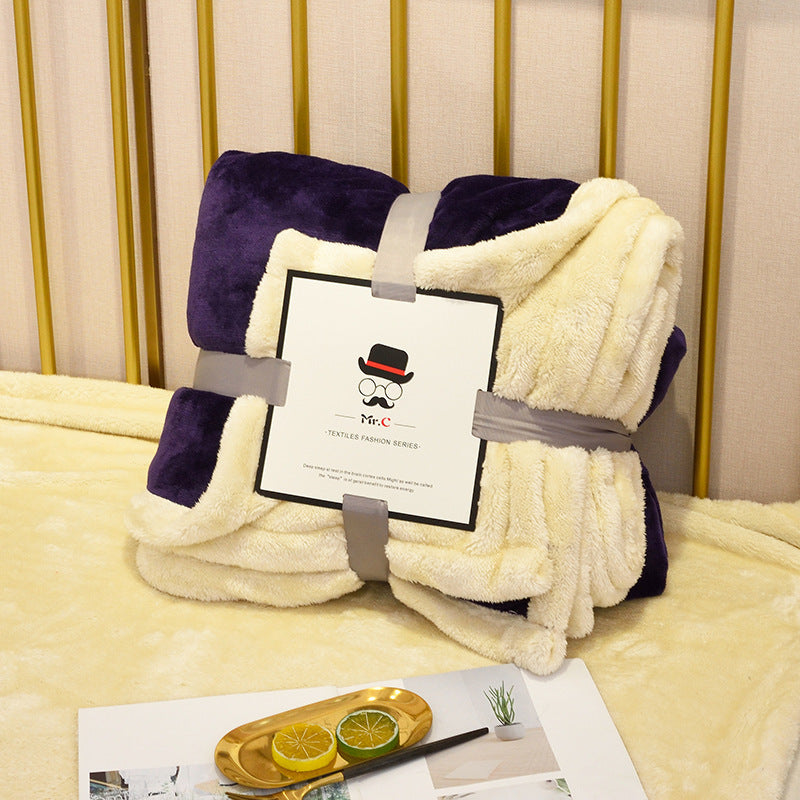Plush Decorative Throw Blanket
