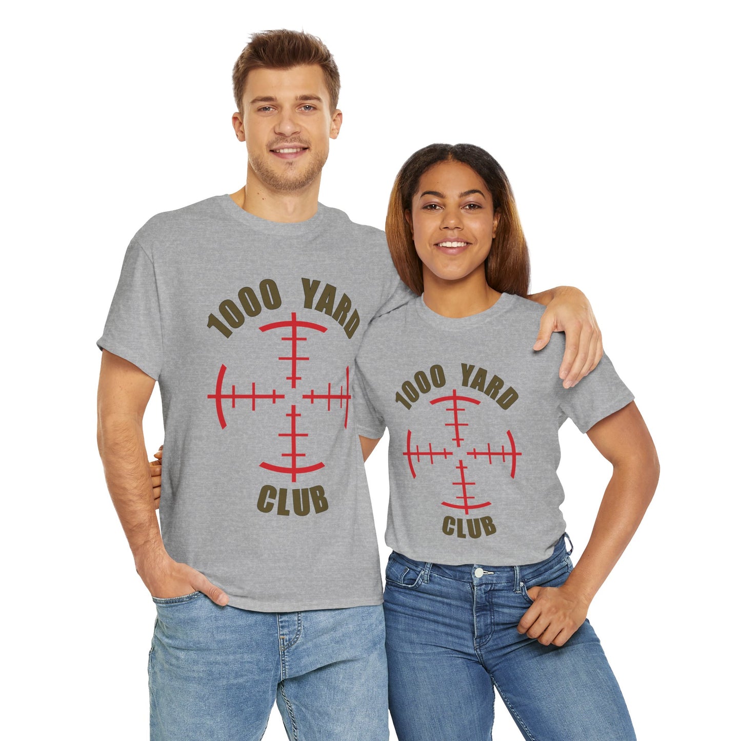 1000 Yard Club, Heavy Cotton T-Shirt