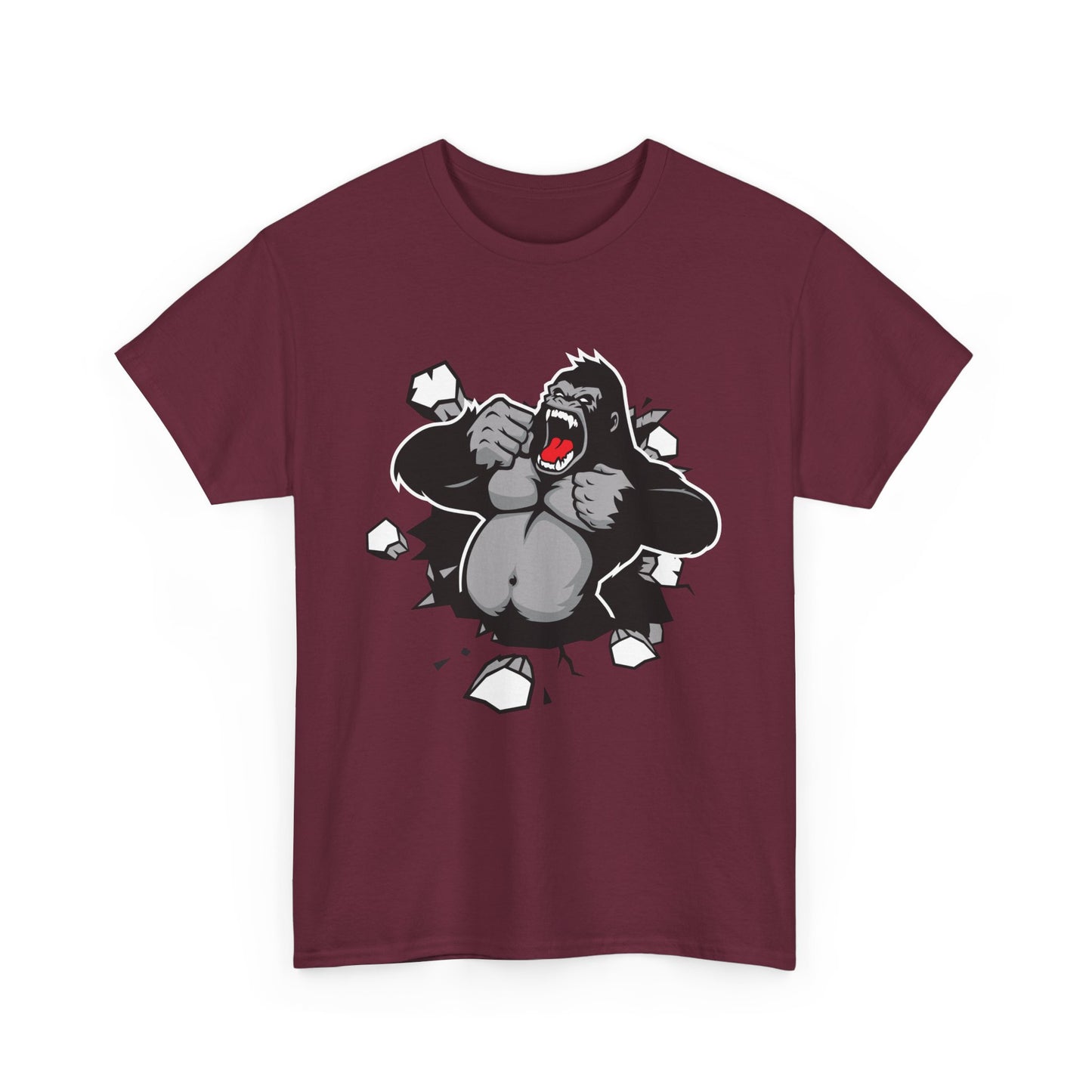 Bustin Out Gorilla. Heavy Cotton T-Shirt