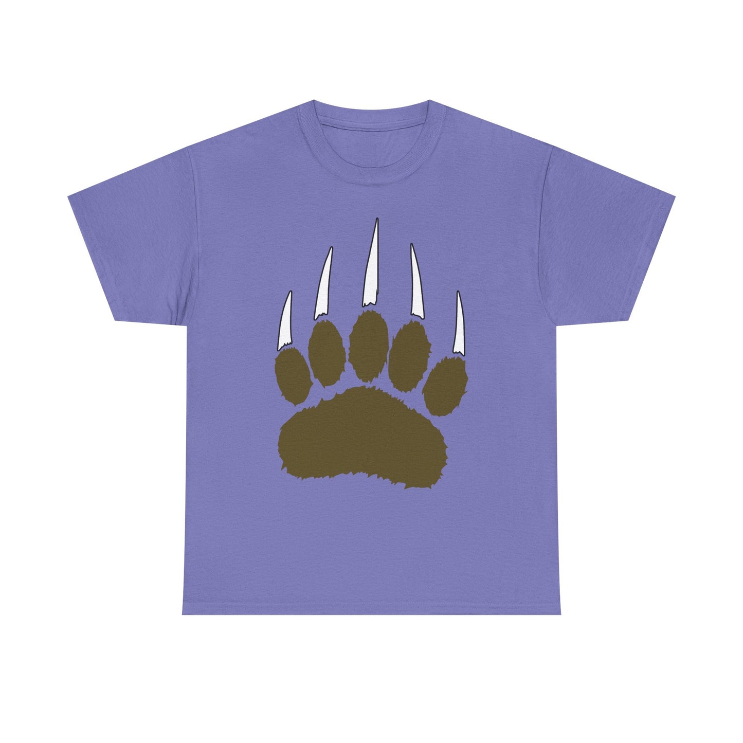 Bear Paw. Heavy Cotton T-Shirt