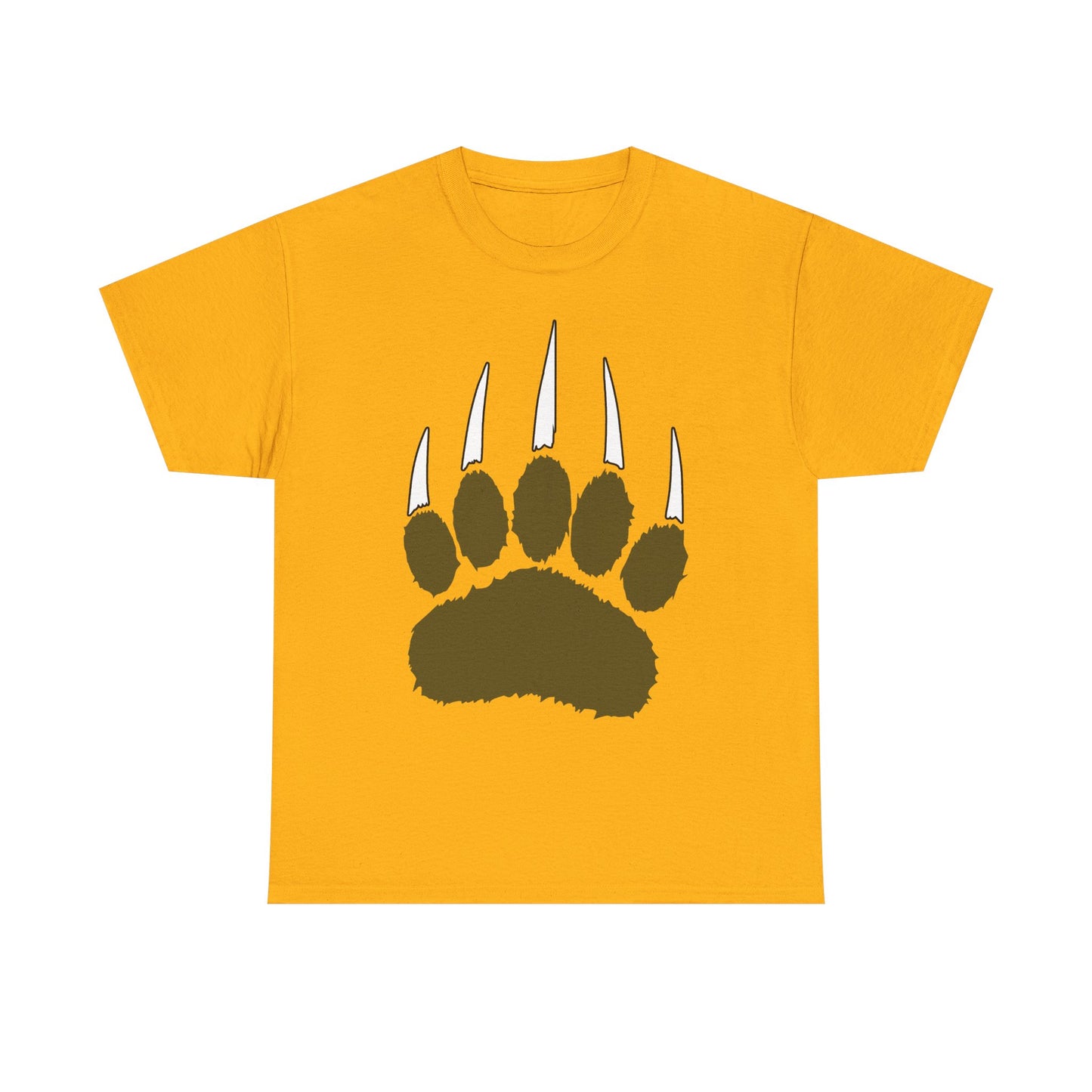 Bear Paw. Heavy Cotton T-Shirt