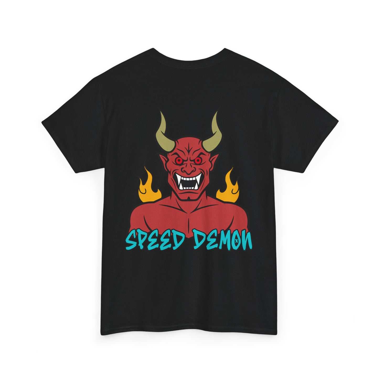 Speed Demon, Rad Moto Bunny, Heavy Cotton T-Shirt