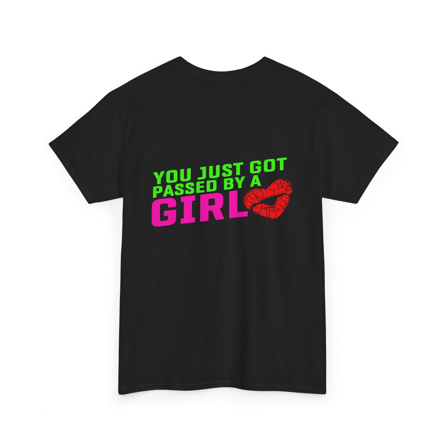 You just got passed by a Girl, Rad Moto Bunny, Heavy Cotton T-Shirt