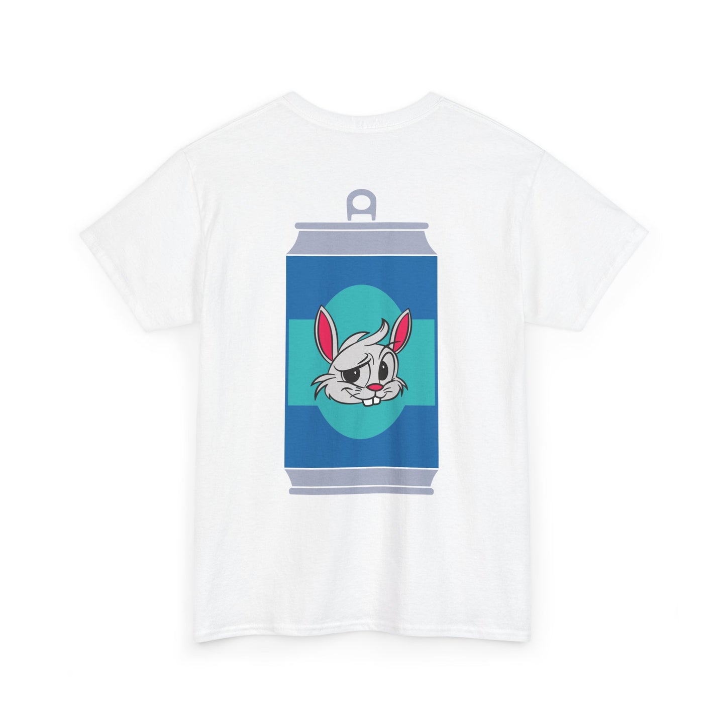Beer Bunny, Rad Moto Bunny, Heavy Cotton T-Shirt