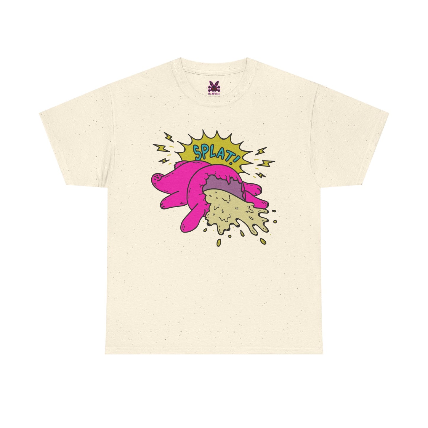 Splat Bunny, Rad Moto Bunny, Heavy Cotton T-Shirt