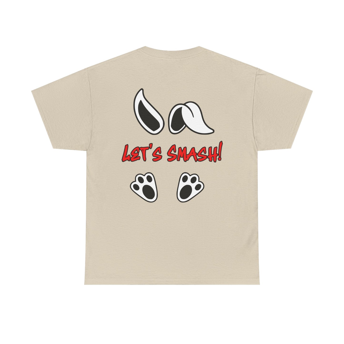 Let's Smash!, Rad Moto Bunny, Heavy Cotton T-Shirt