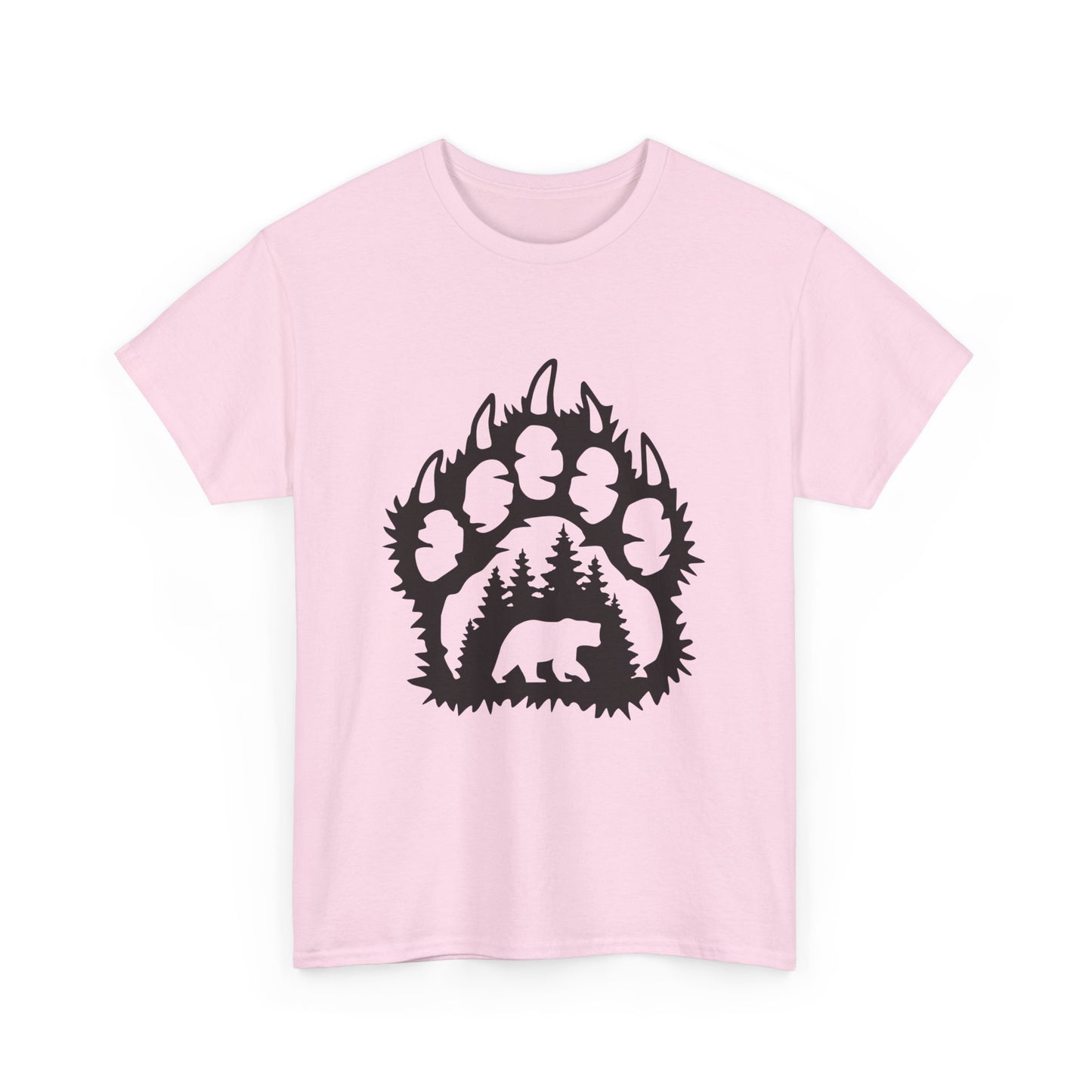 Bear Paw. Heavy Cotton T-Shirt