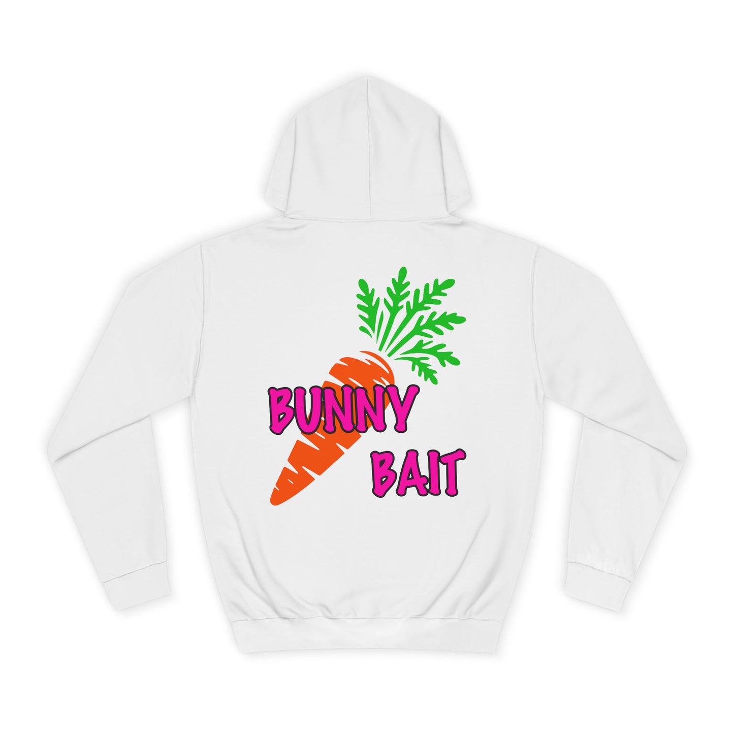 Bunny Bait, Rad Moto Bunny, Unisex Hoodie - Biker Style Sweatshirt for Motorcycle Enthusiasts