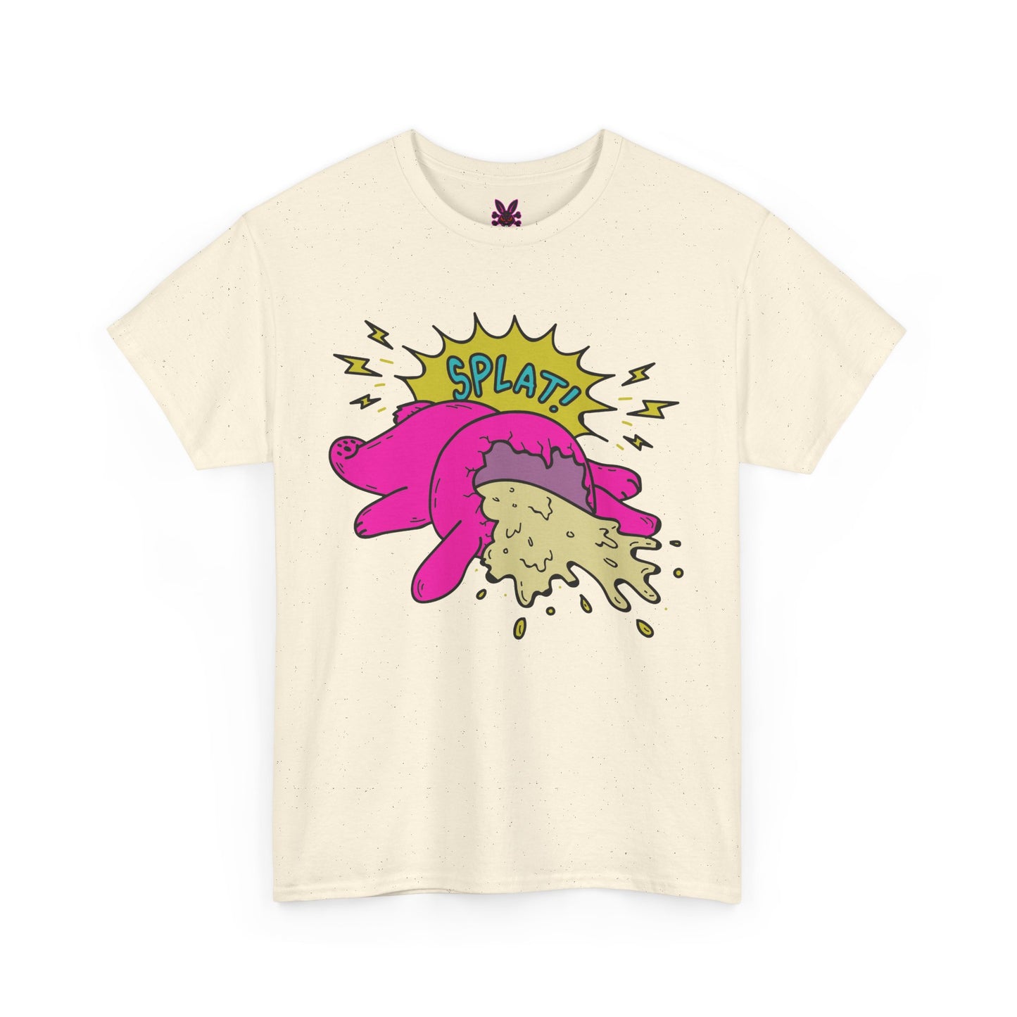 Splat Bunny, Rad Moto Bunny, Heavy Cotton T-Shirt