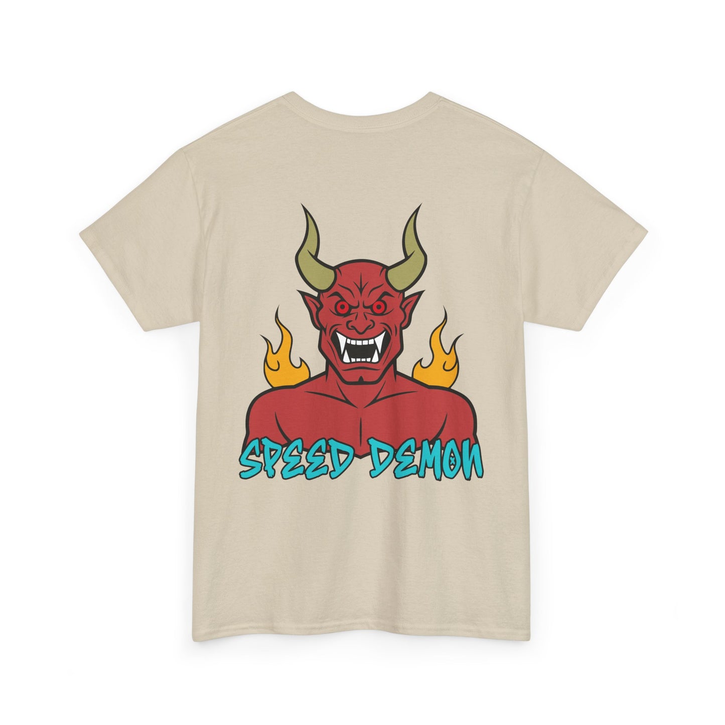 Speed Demon, Rad Moto Bunny, Heavy Cotton T-Shirt