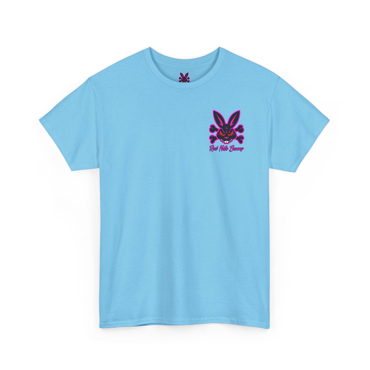 Da Bunny Bomb, Rad Moto Bunny, Heavy Cotton T-Shirt