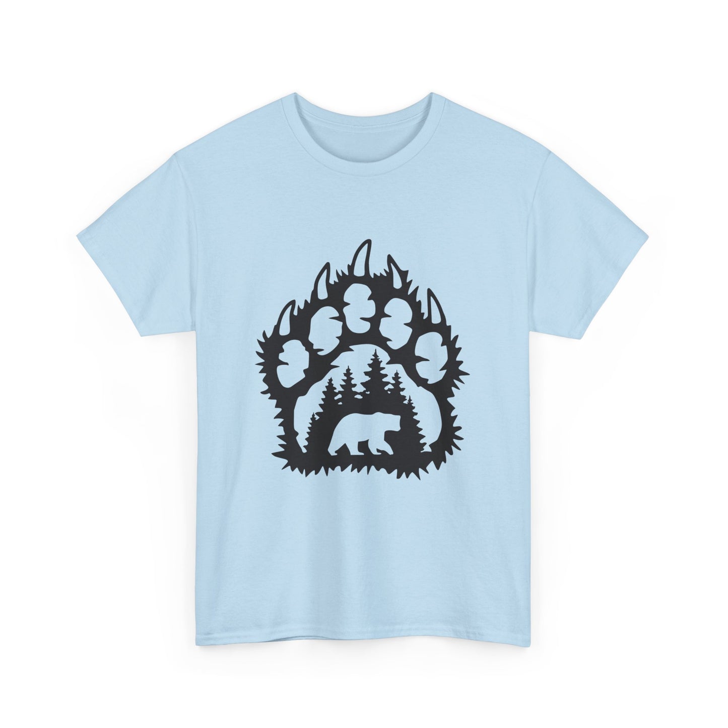Bear Paw. Heavy Cotton T-Shirt