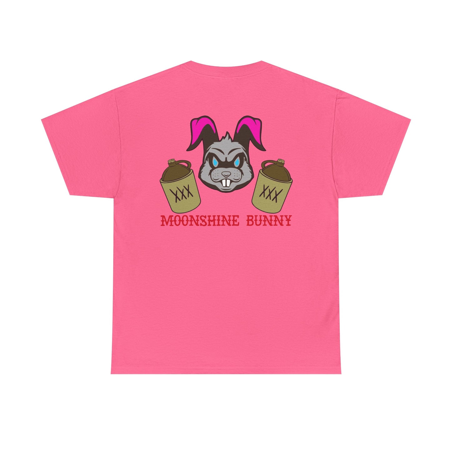 Moonshine Bunny, Rad Moto Bunny, Heavy Cotton T-Shirt
