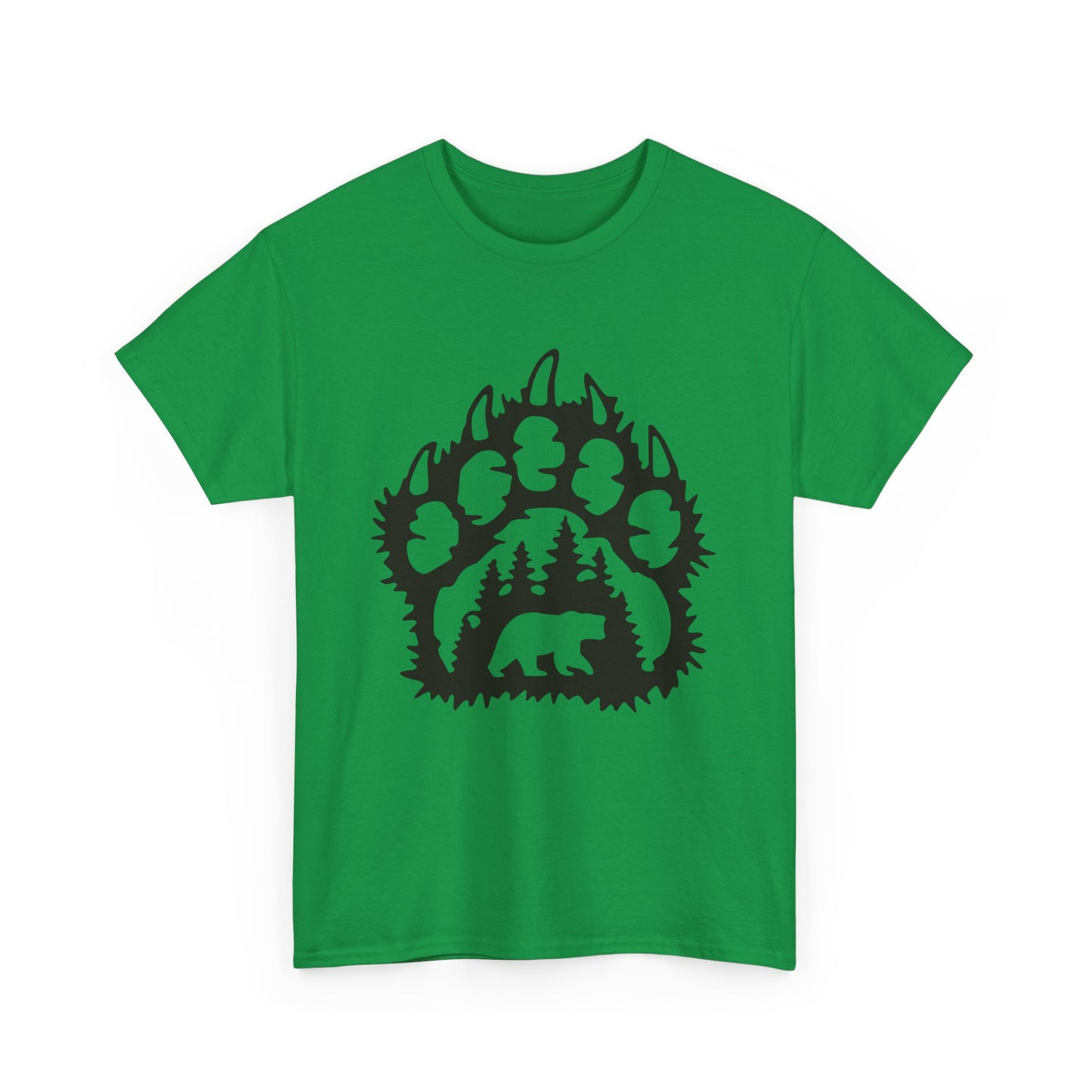 Bear Paw. Heavy Cotton T-Shirt