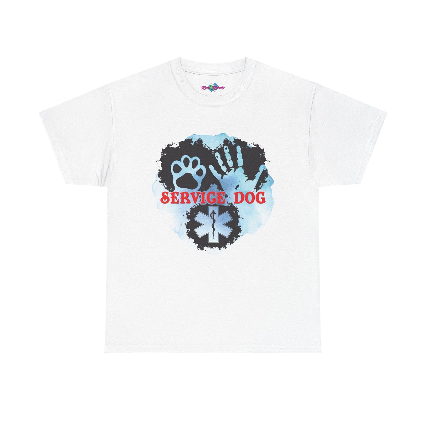 Best Friends, Service Dog. Heavy Cotton T-Shirt