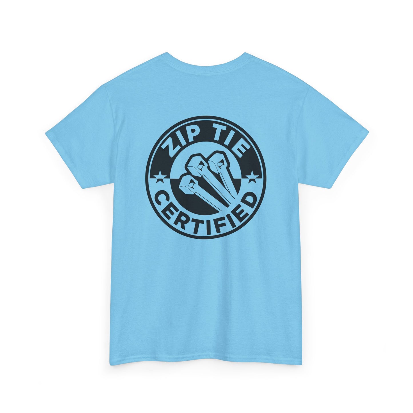 Zip Tie Certified, Rad Moto Bunny, Heavy Cotton T-Shirt