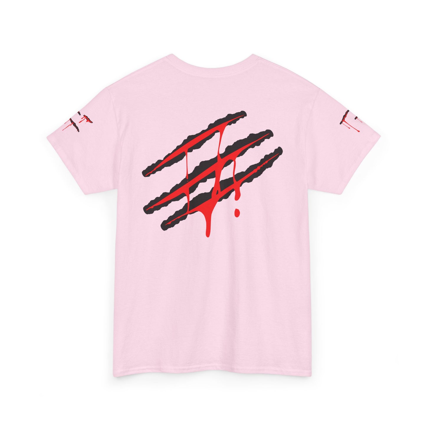 Bloody Scratches. Heavy Cotton T-Shirt