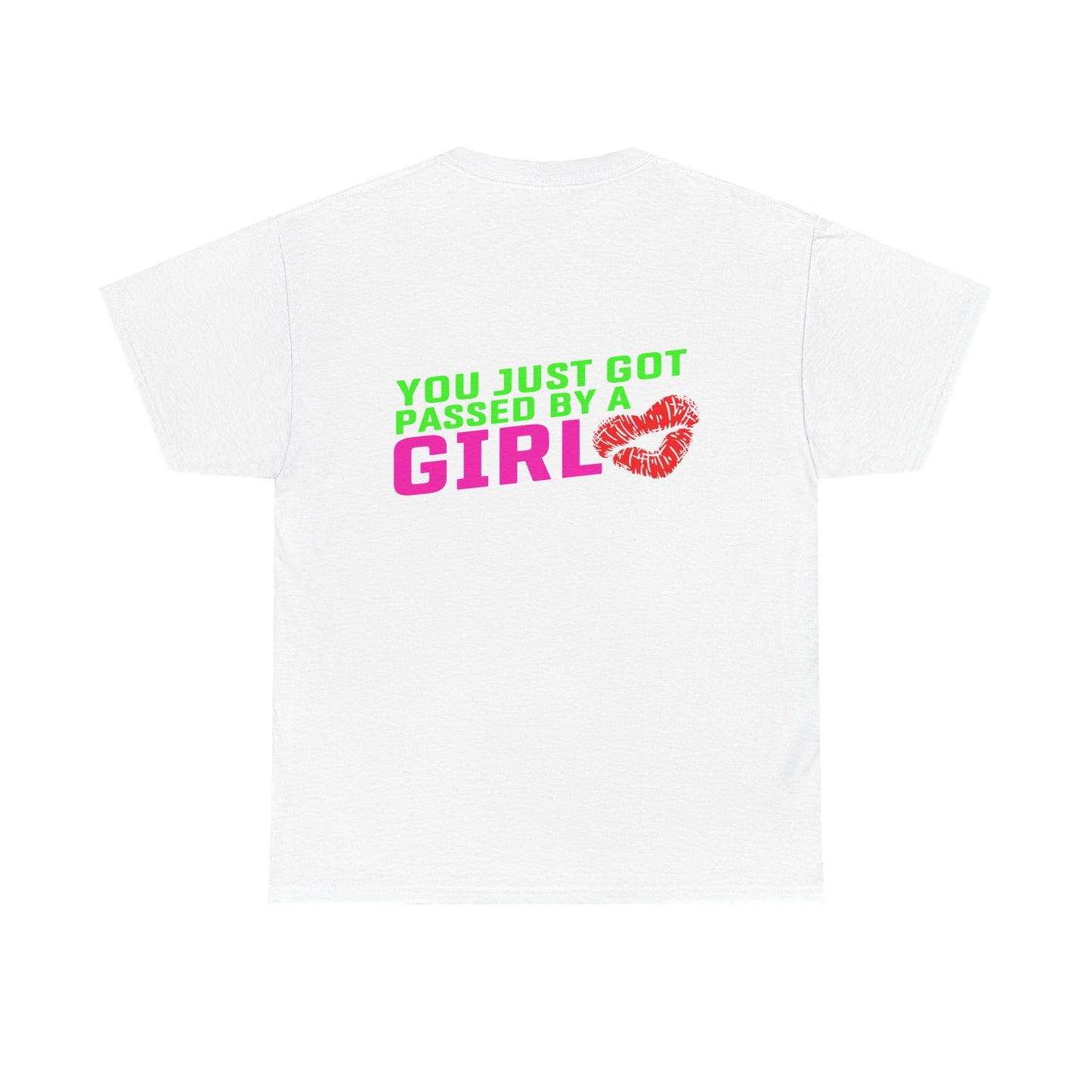 You just got passed by a Girl, Rad Moto Bunny, Heavy Cotton T-Shirt