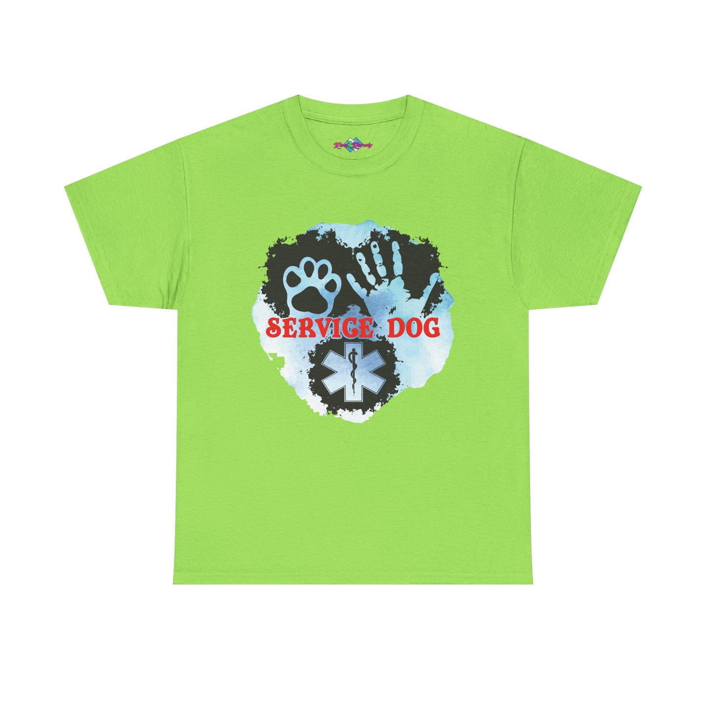 Best Friends, Service Dog. Heavy Cotton T-Shirt