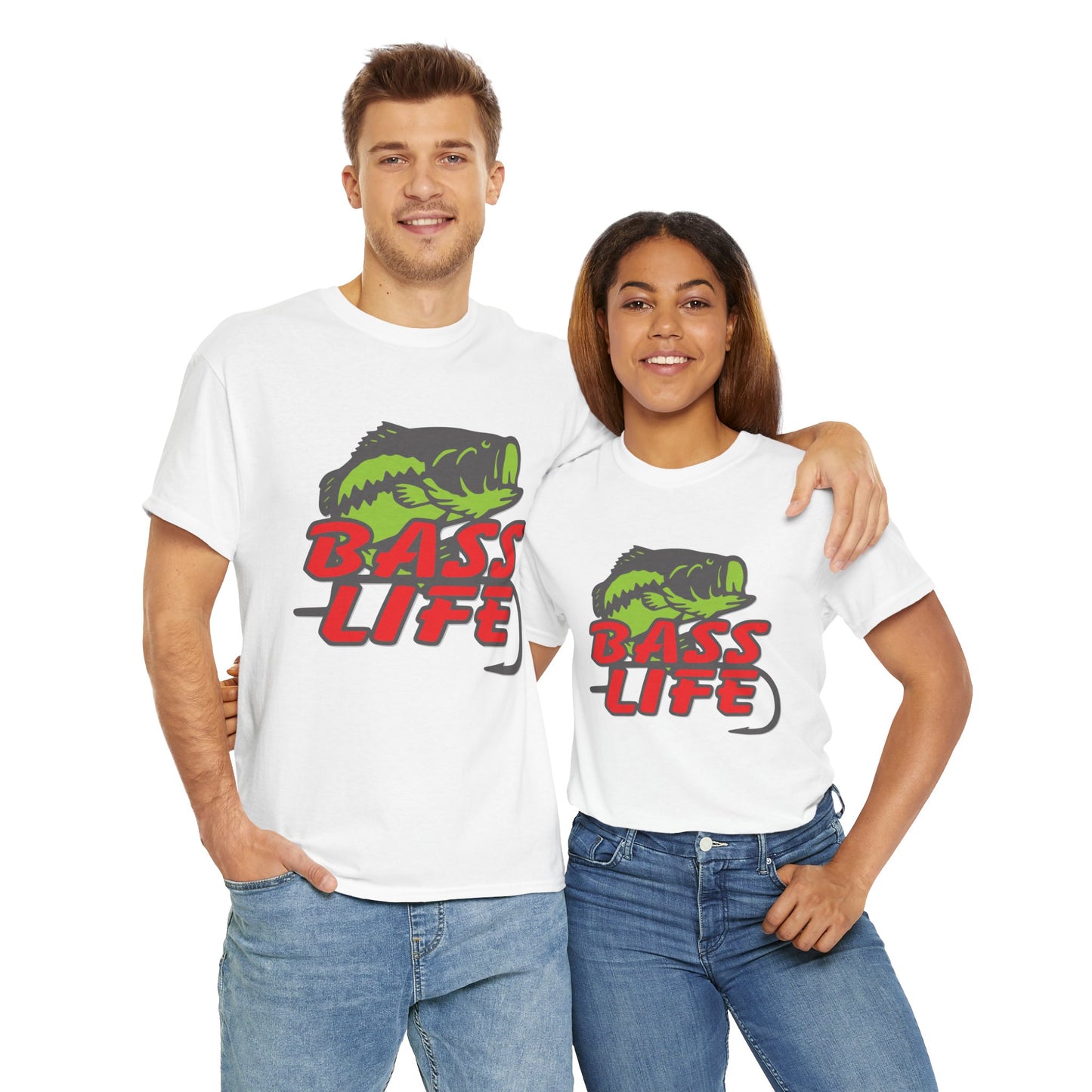 Bass Life. Heavy Cotton T-Shirt