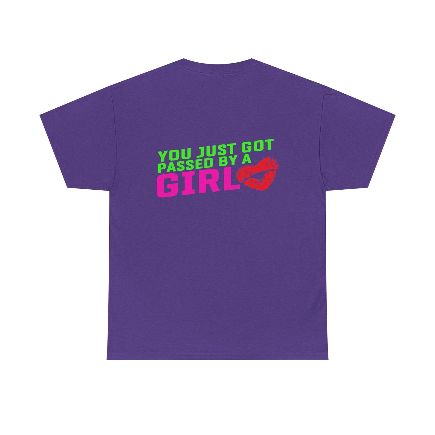 You just got passed by a Girl, Rad Moto Bunny, Heavy Cotton T-Shirt