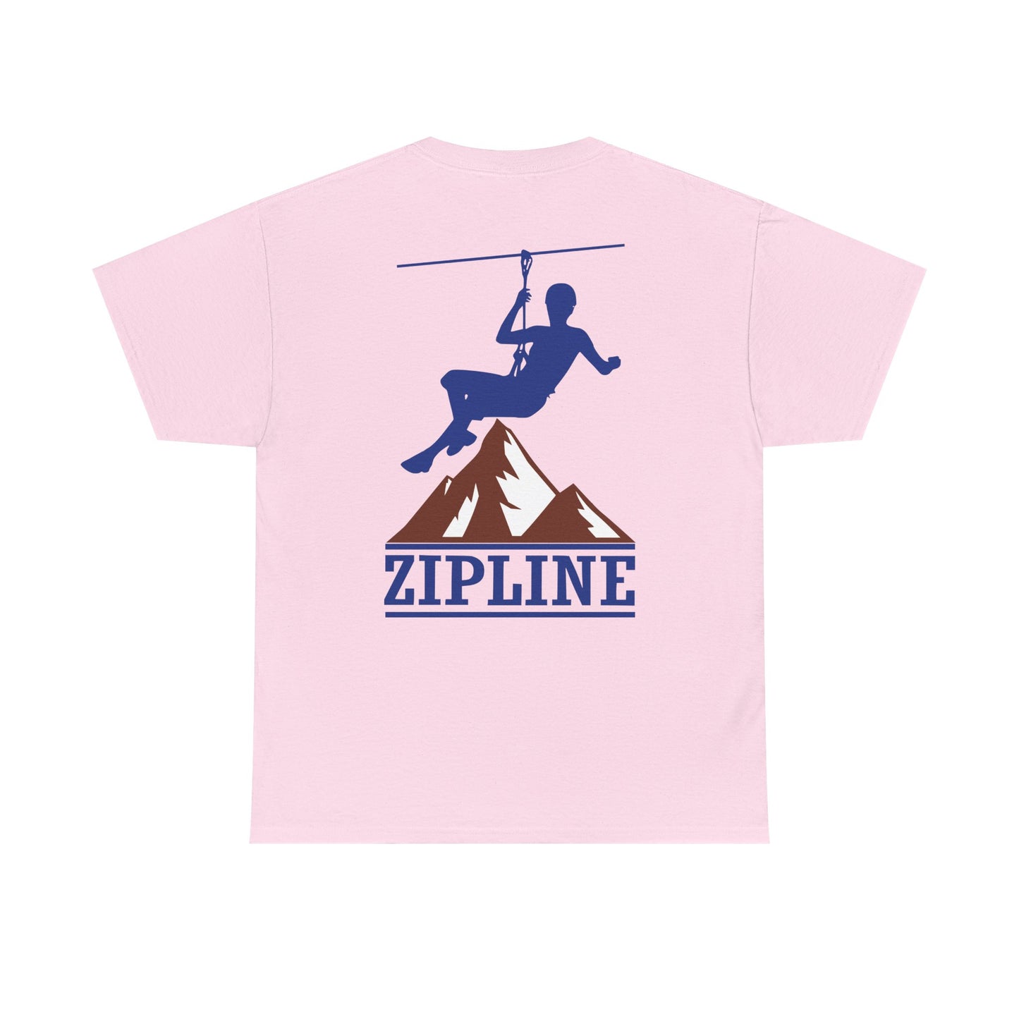 Zipline Guy. Heavy Cotton T-Shirt