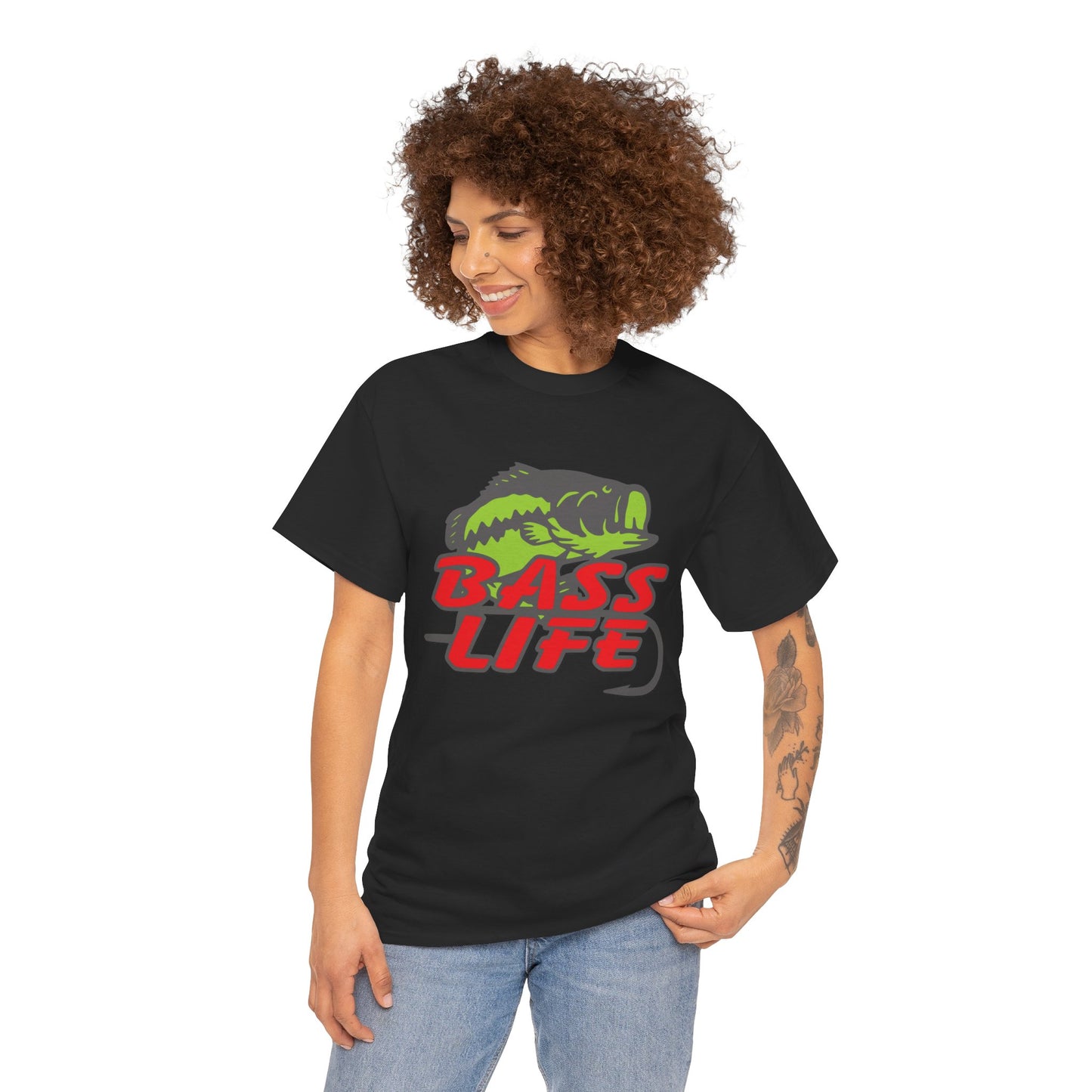 Bass Life. Heavy Cotton T-Shirt
