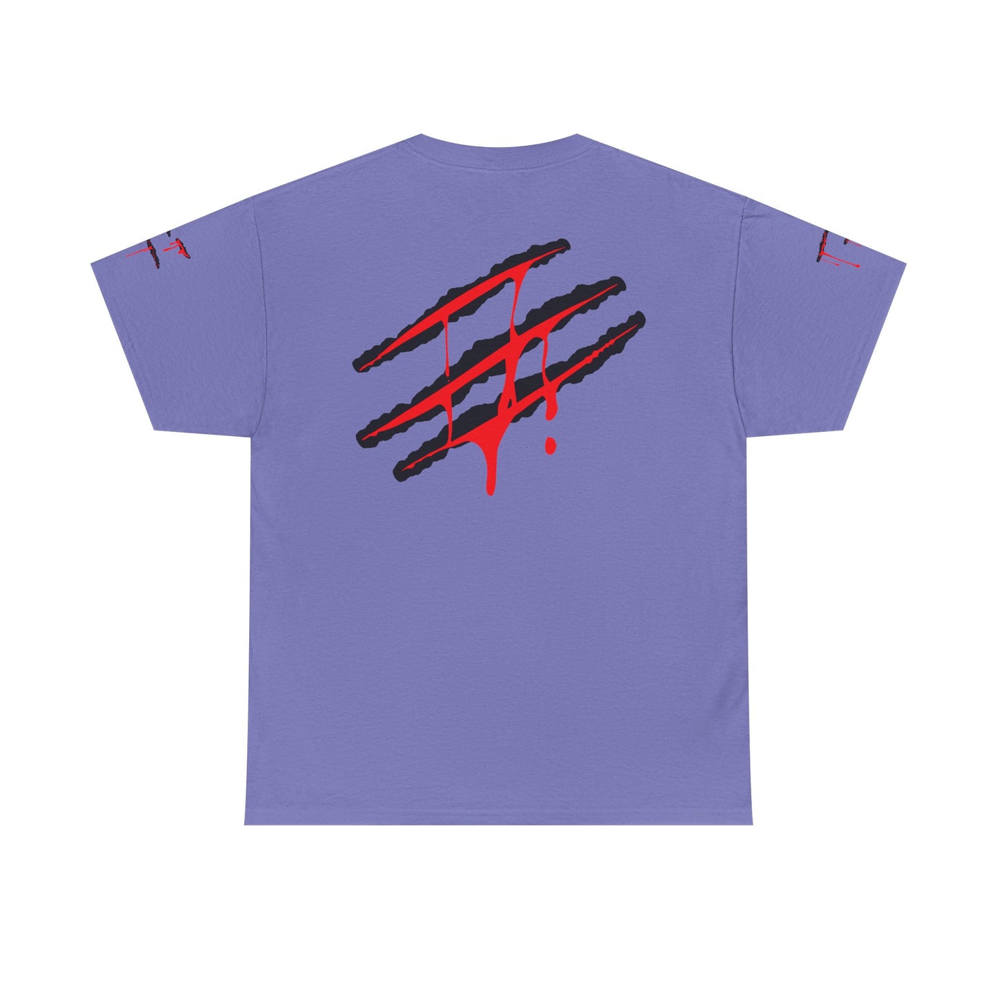 Bloody Scratches. Heavy Cotton T-Shirt