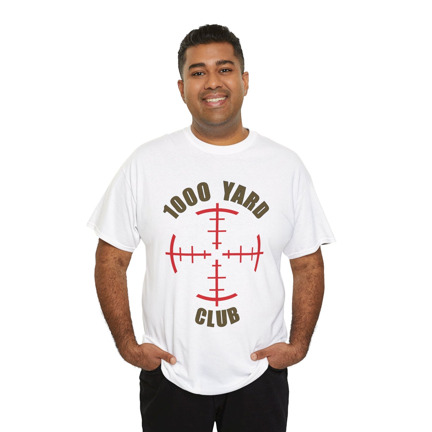 1000 Yard Club, Heavy Cotton T-Shirt