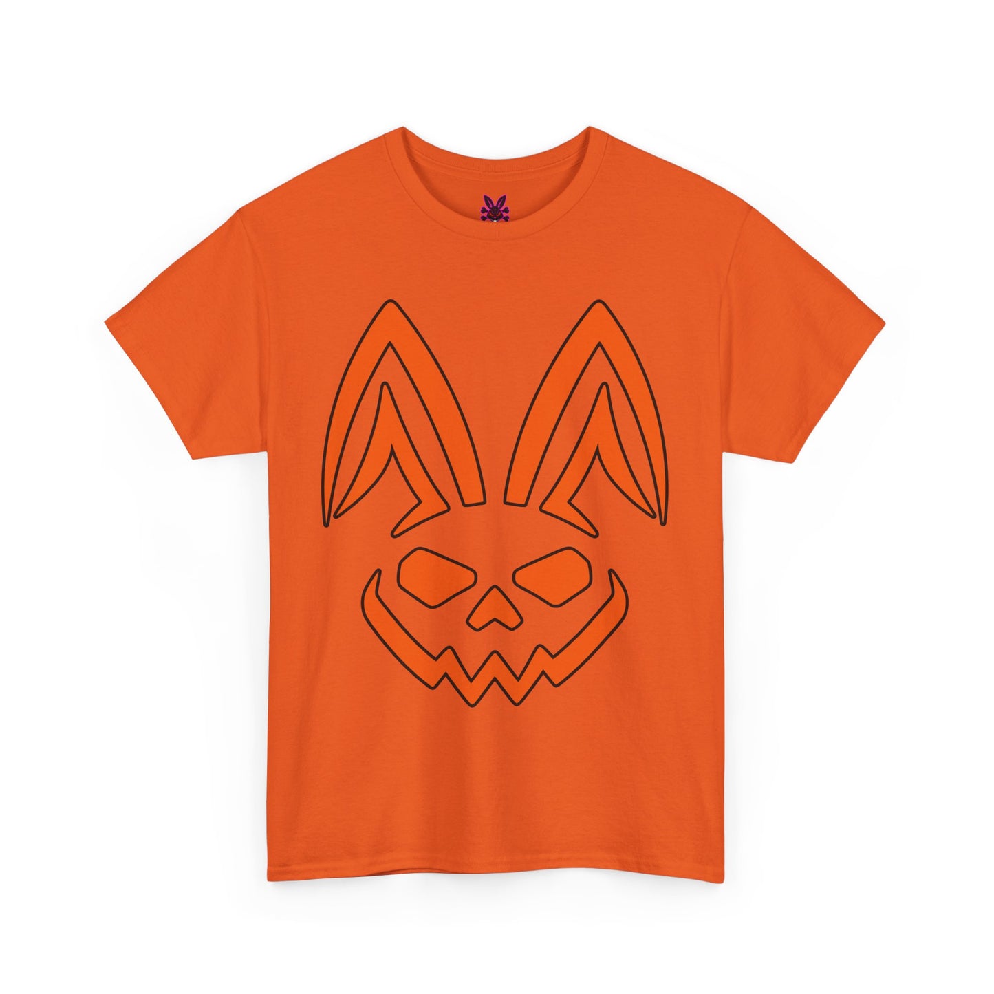 Halloween Bunny. Rad Moto Bunny, Heavy Cotton T-Shirt