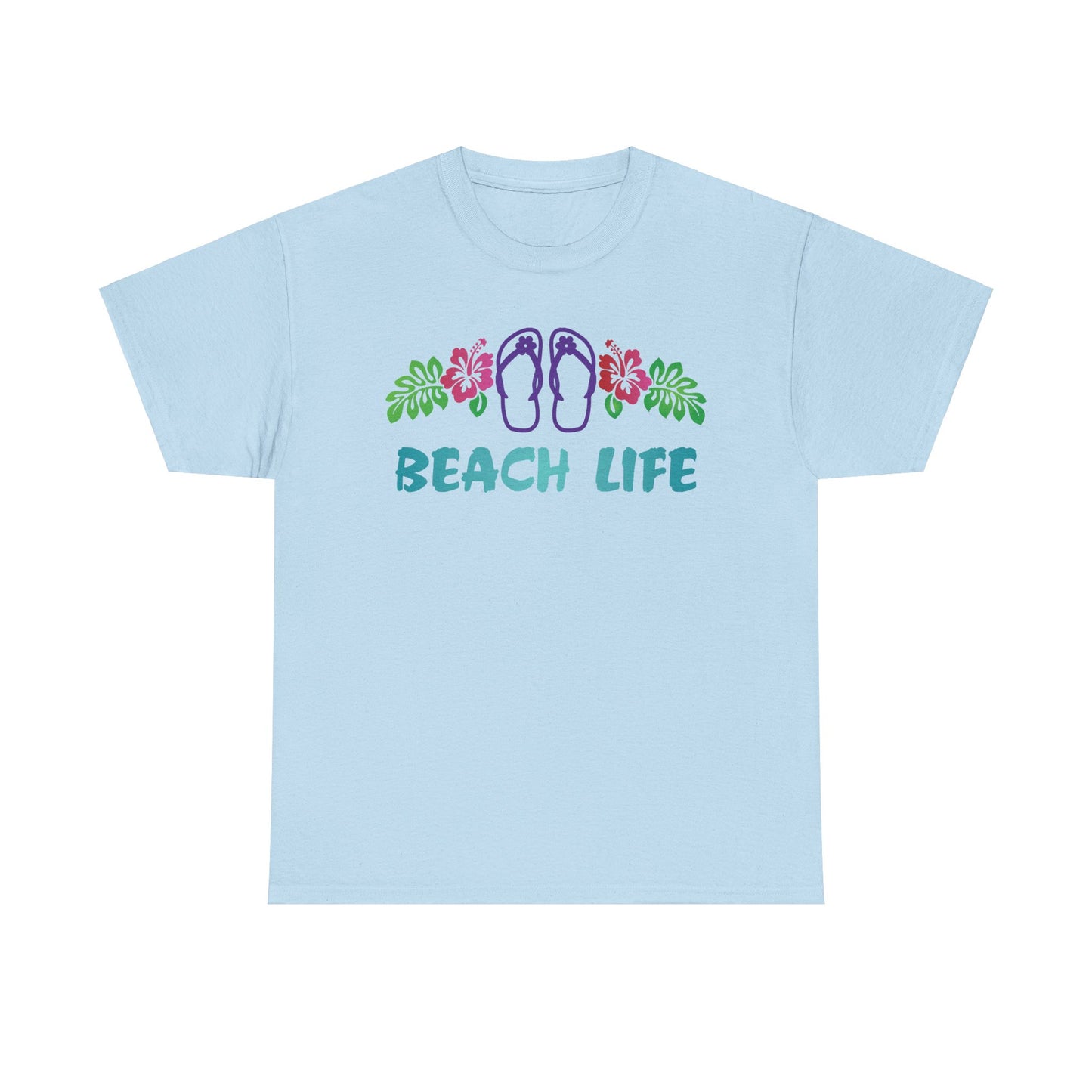 Beach Life. Heavy Cotton T-Shirt