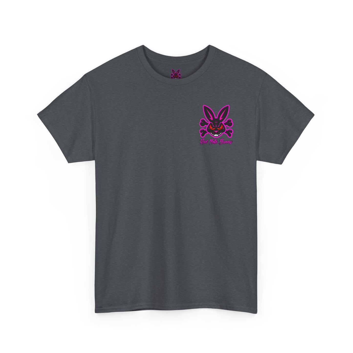 Speed Bunny, Rad Moto Bunny, Heavy Cotton T-Shirt