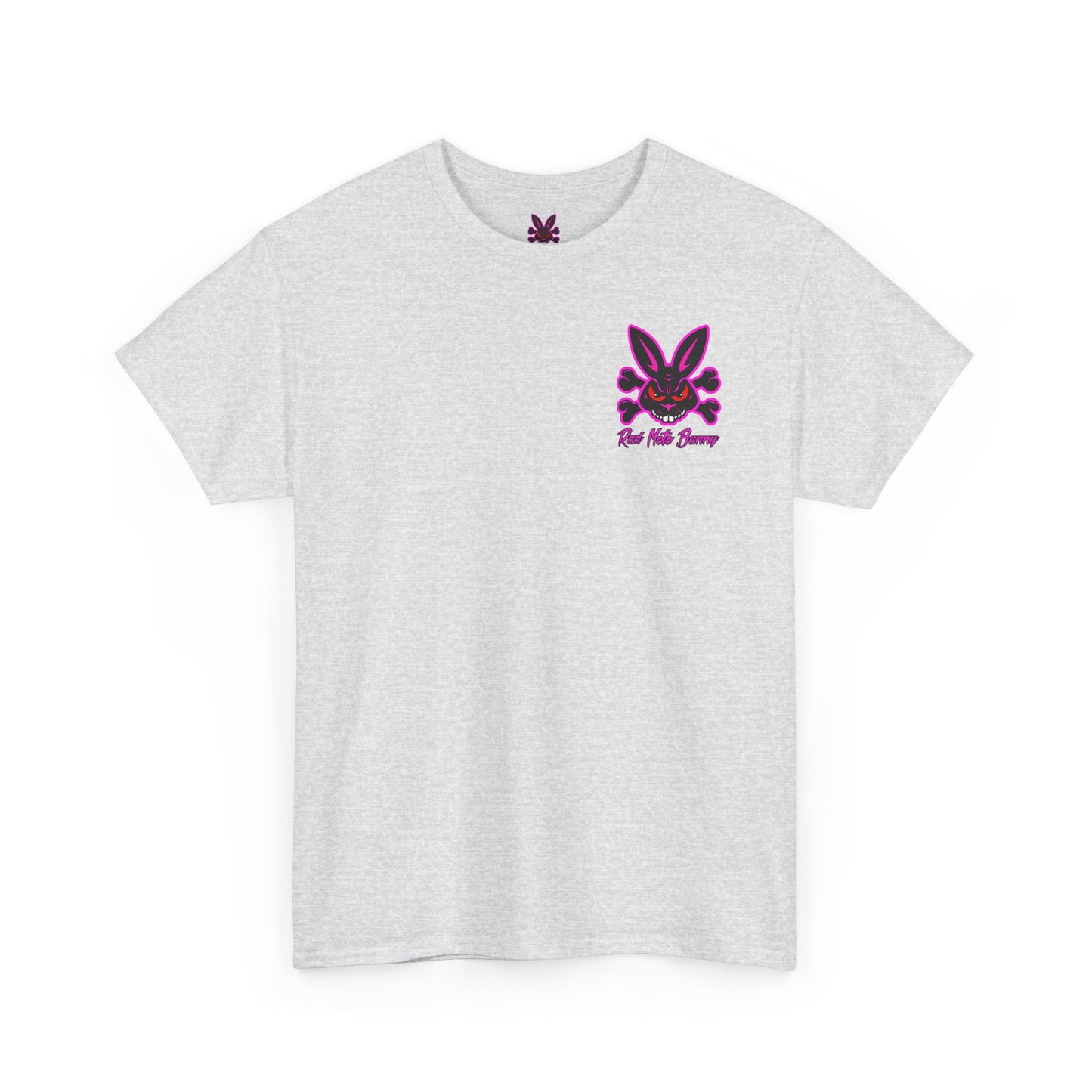 Da Bunny Bomb, Rad Moto Bunny, Heavy Cotton T-Shirt