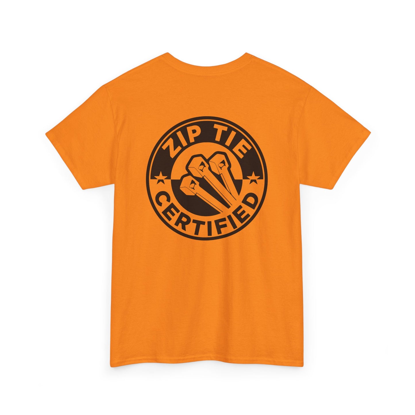 Zip Tie Certified, Rad Moto Bunny, Heavy Cotton T-Shirt