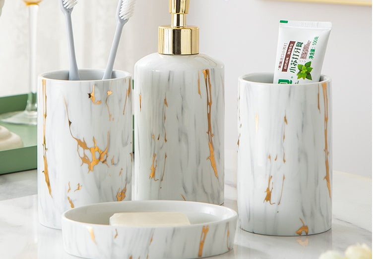 Bathroom Marble Wash Kit