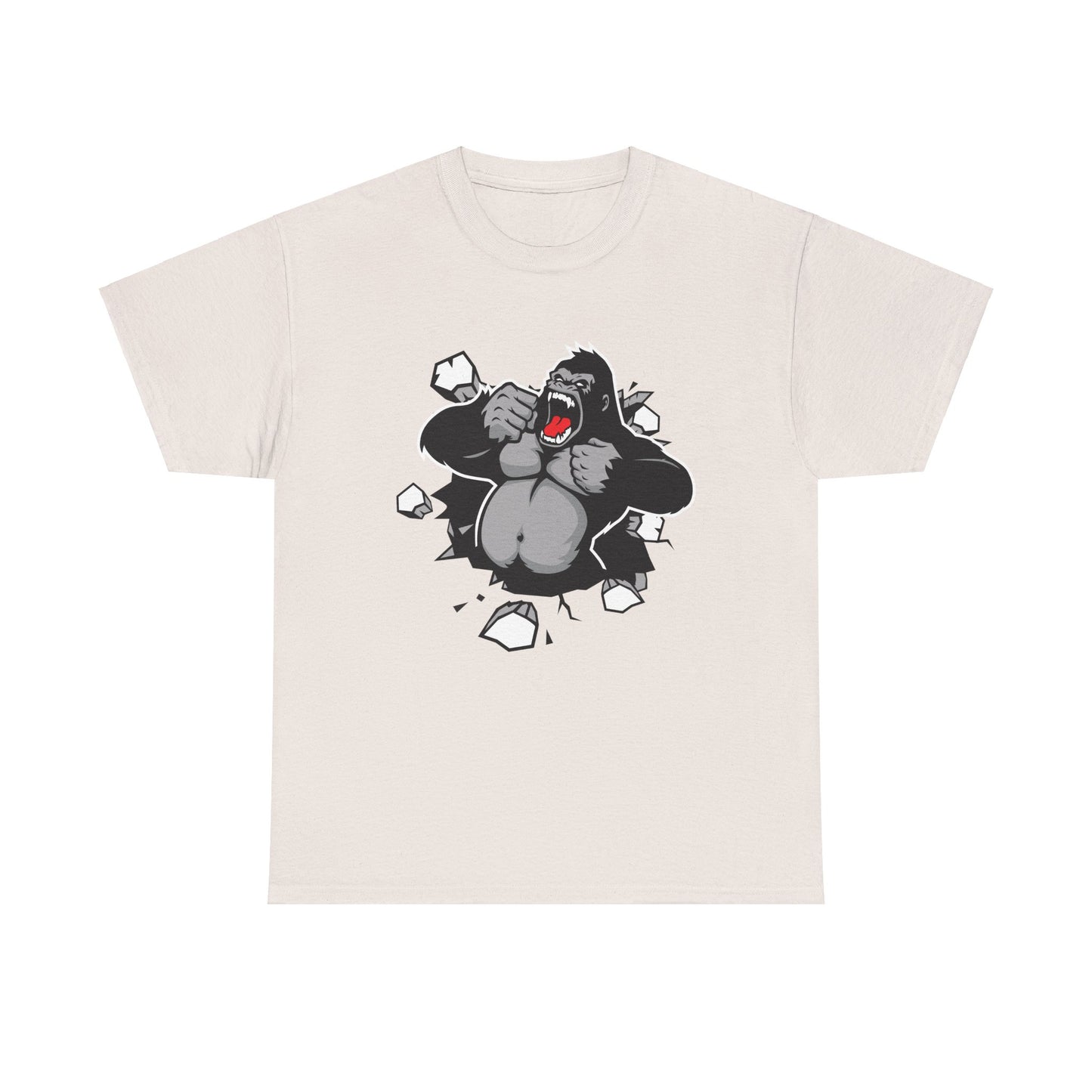 Bustin Out Gorilla. Heavy Cotton T-Shirt