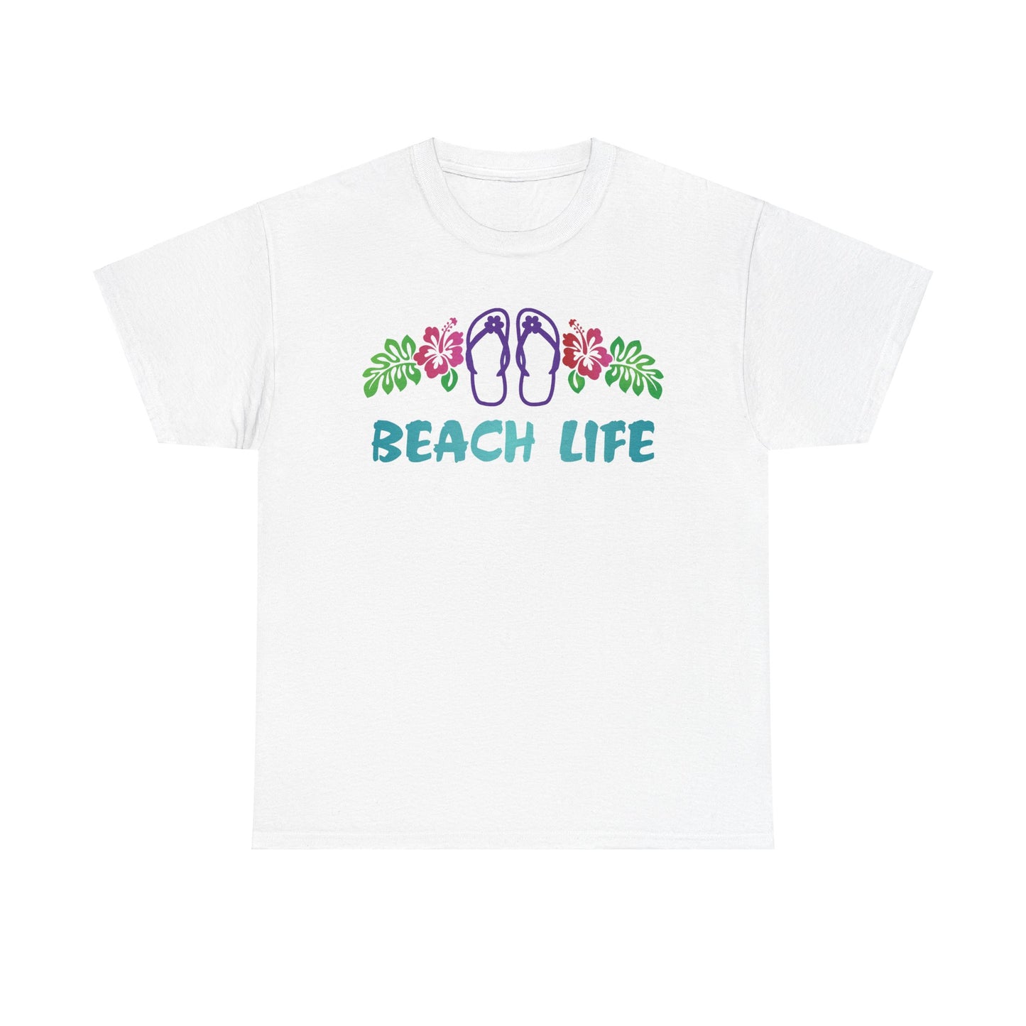 Beach Life. Heavy Cotton T-Shirt
