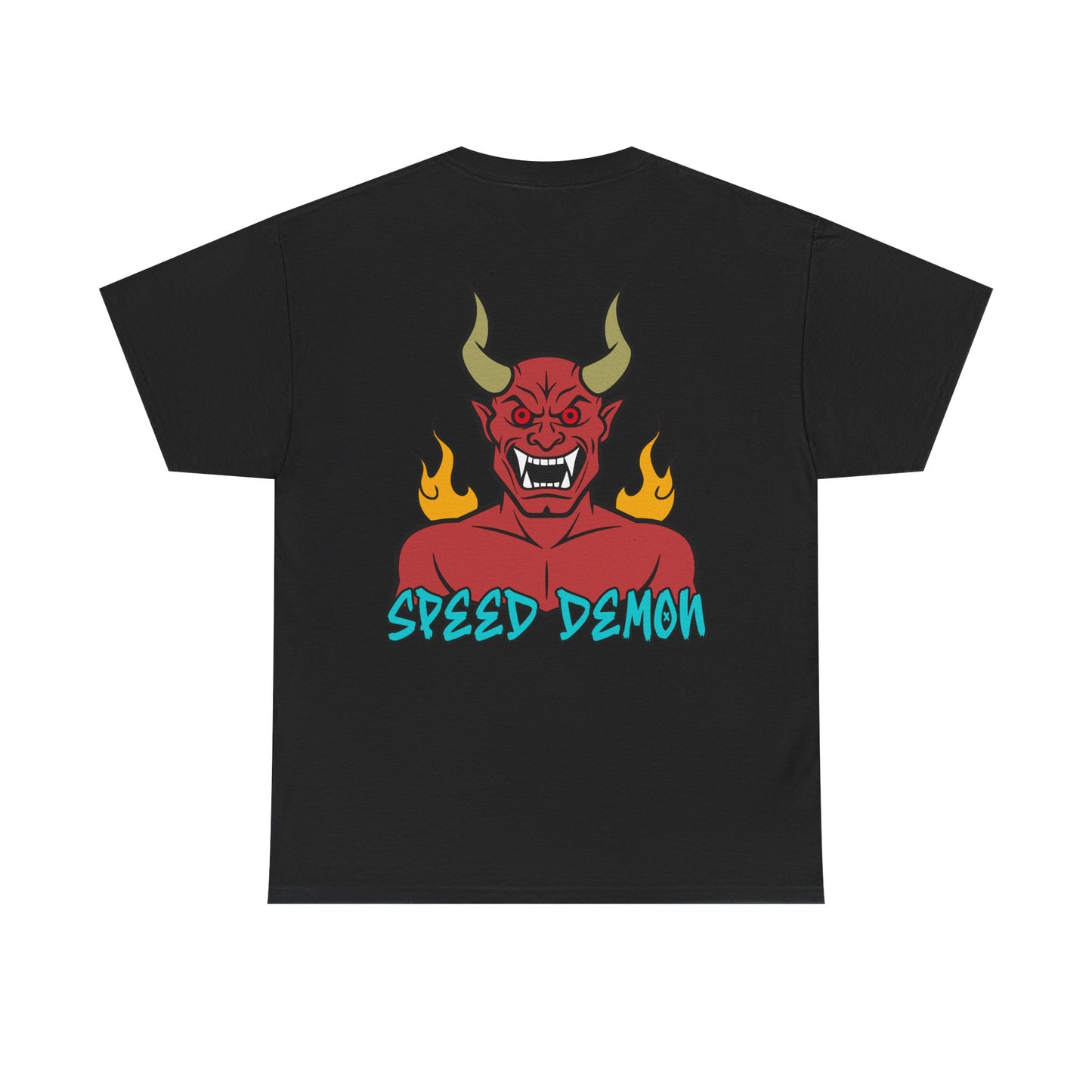 Speed Demon, Rad Moto Bunny, Heavy Cotton T-Shirt