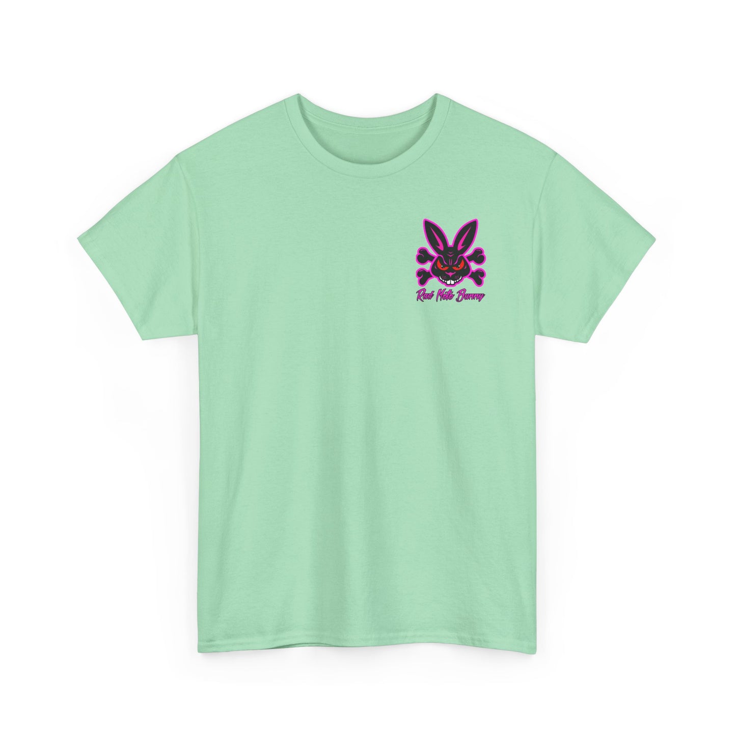 Team Bunny Hop, Rad Moto Bunny, Heavy Cotton T-Shirt