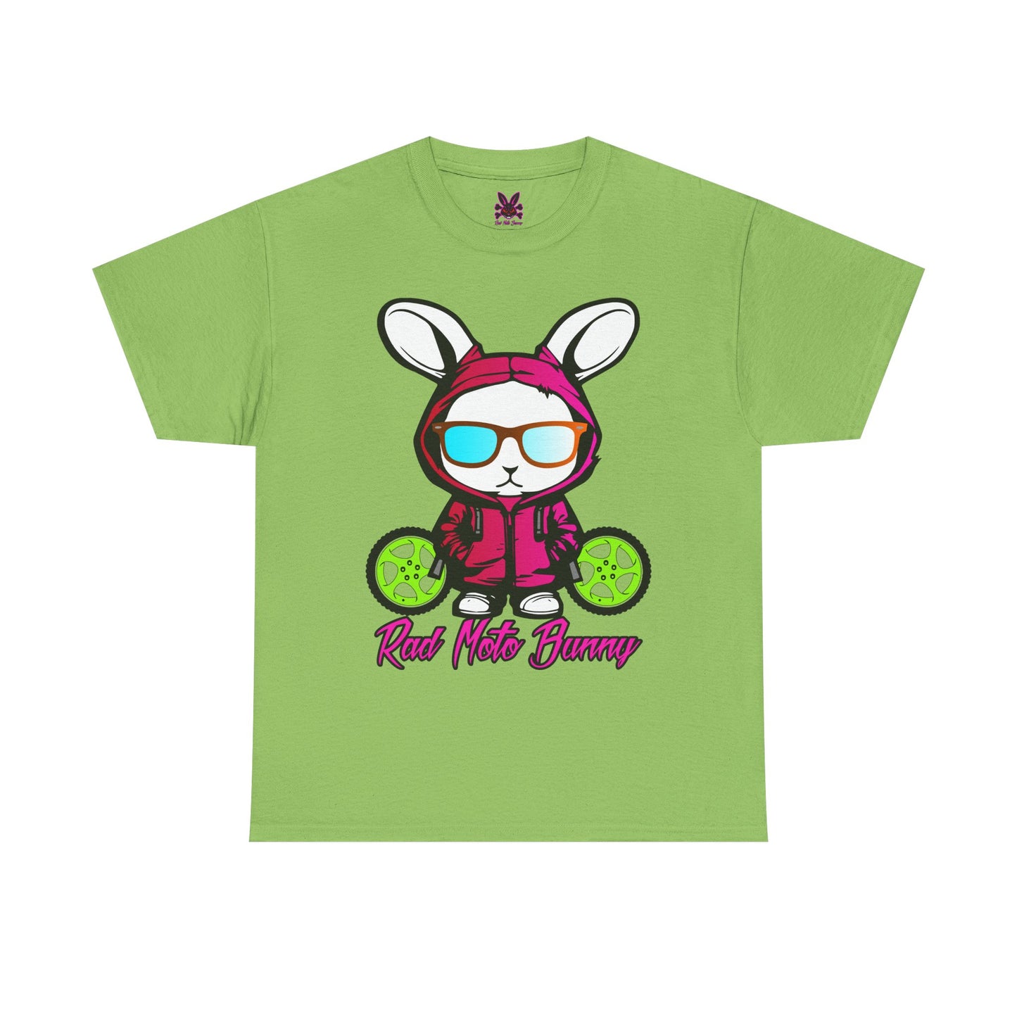 Rad Moto Bunny, Heavy Cotton T-Shirt