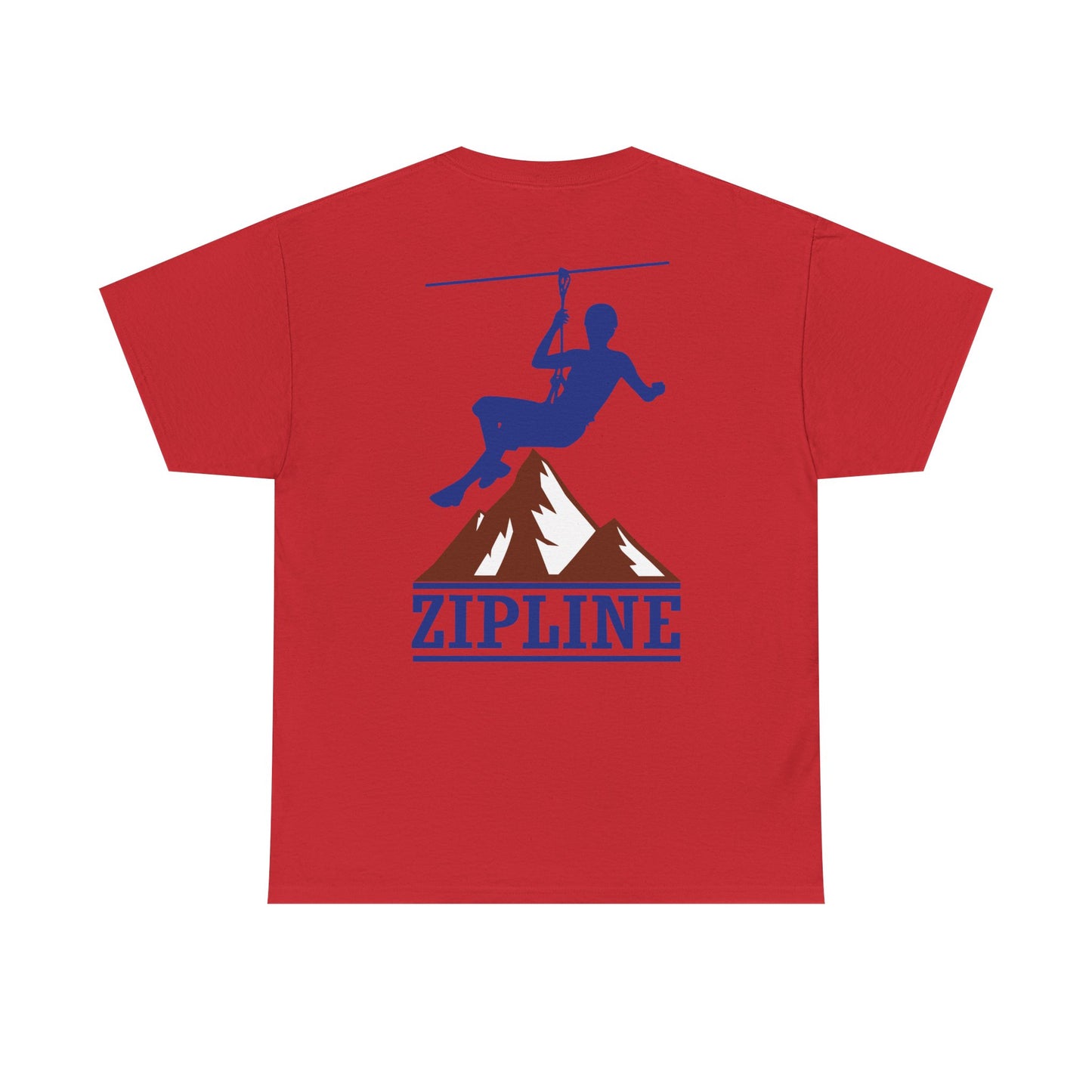 Zipline Guy. Heavy Cotton T-Shirt