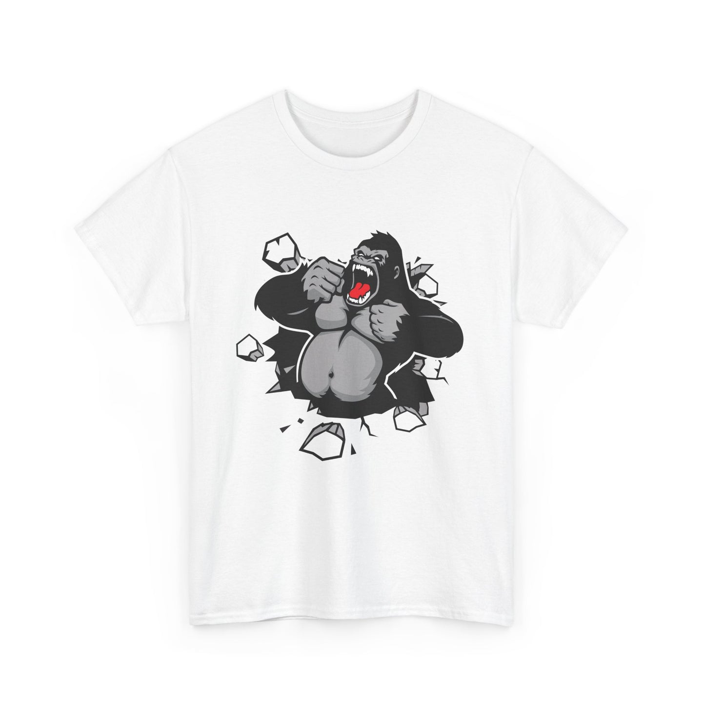 Bustin Out Gorilla. Heavy Cotton T-Shirt