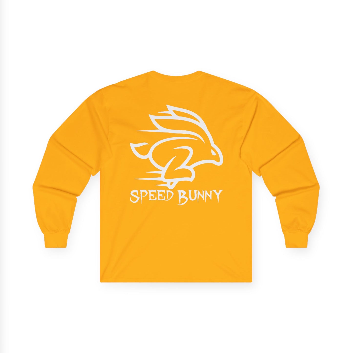 Speed Bunny, Rad Moto Bunny, Unisex Long Sleeve Tee - Bold Graphic T-Shirt for Motorcycle Enthusiasts