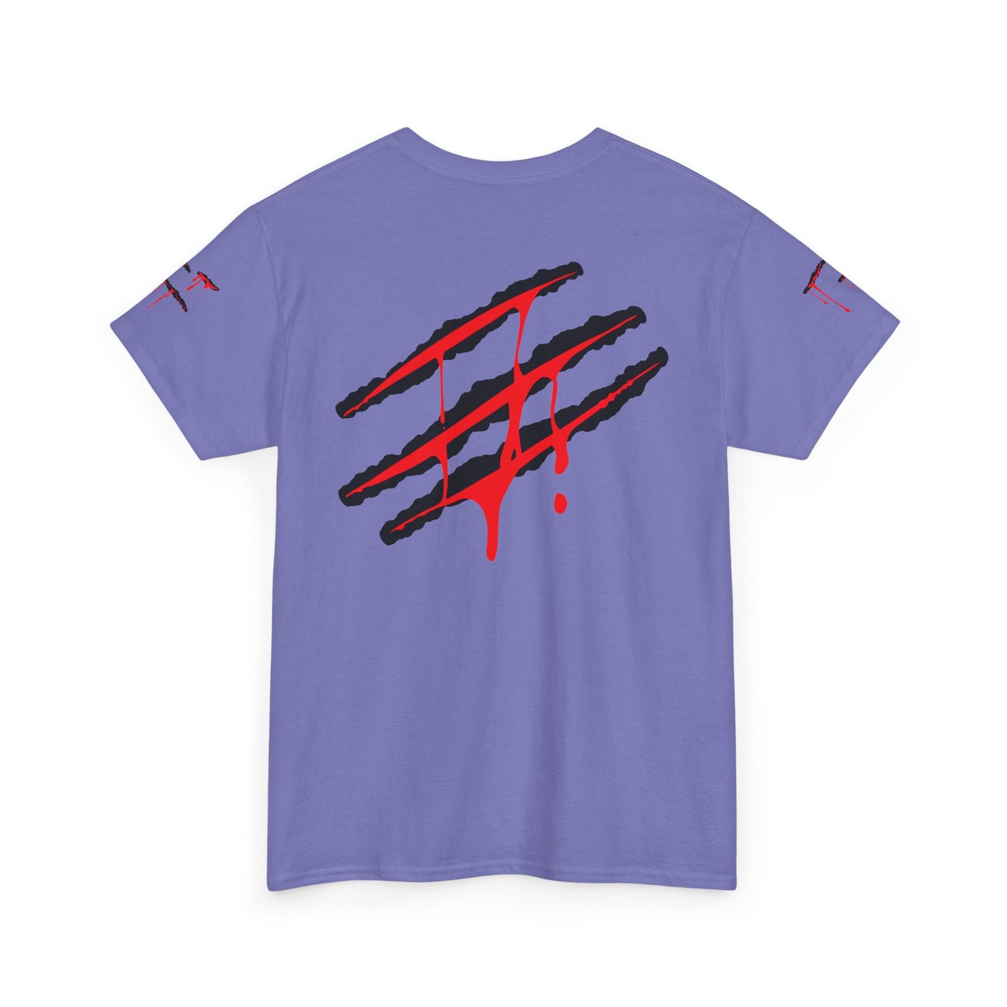 Bloody Scratches. Heavy Cotton T-Shirt