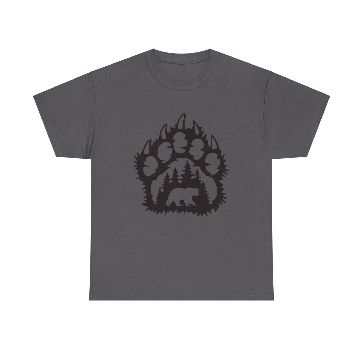 Bear Paw. Heavy Cotton T-Shirt