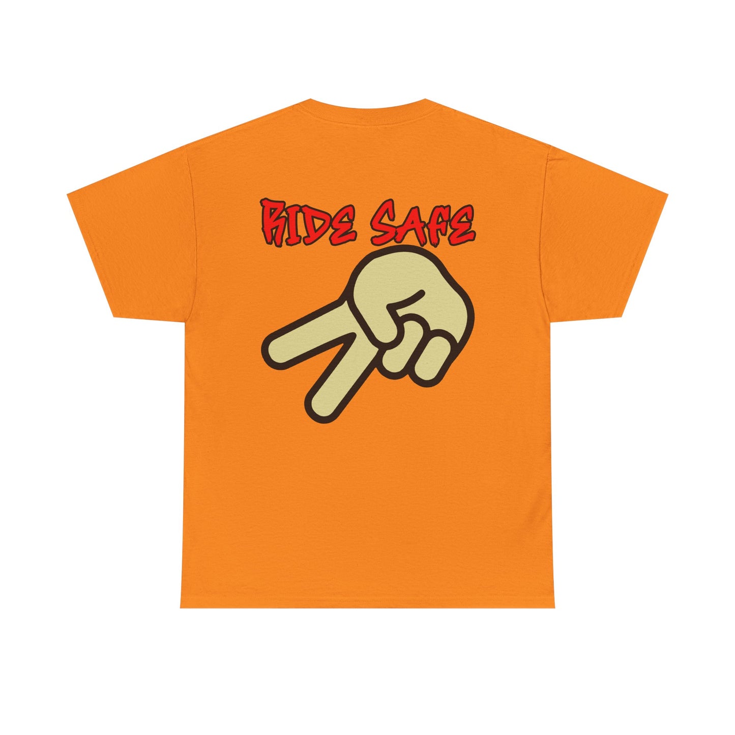 Ride Safe, Rad Moto Bunny, Heavy Cotton T-Shirt