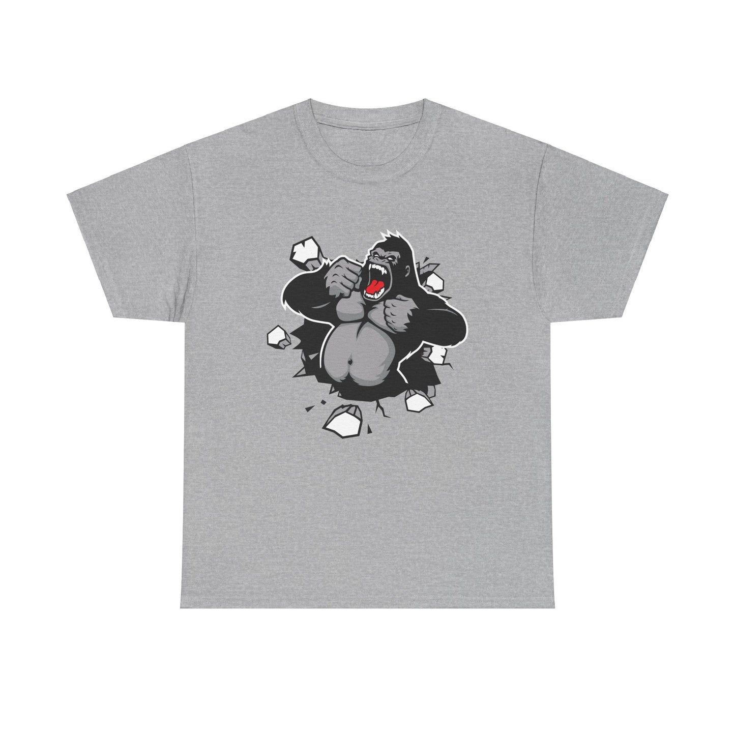 Bustin Out Gorilla. Heavy Cotton T-Shirt