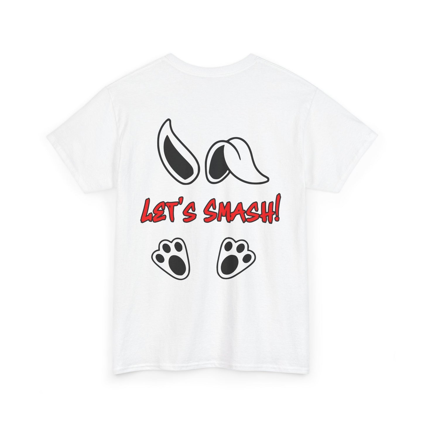 Let's Smash!, Rad Moto Bunny, Heavy Cotton T-Shirt